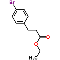 Ethyl 3-(4-bromophenyl)propanoate Structure