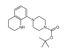 tert-butyl 4-(1,2,3,4-tetrahydroquinolin-8-yl)piperazine-1-carboxylate picture