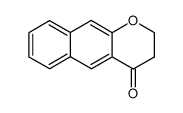 2,3-dihydro-benzo[g]chromen-4-one Structure