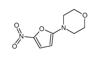 4-(5-nitrofuran-2-yl)morpholine结构式