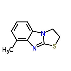 8-Methyl-2,3-dihydro[1,3]thiazolo[3,2-a]benzimidazole结构式