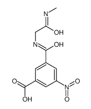 3-[[[2-(methylamino)-2-oxoethyl]amino]carbonyl]-5-nitrobenzoic acid structure