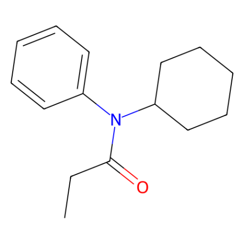 N-cyclohexyl-N-phenyl-propanamide Structure