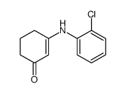 3-((2-chlorophenyl)amino)-2-Cyclohexen-1-one Structure