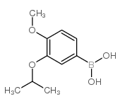 3-异丙氧基-4-甲氧基苯硼酸结构式