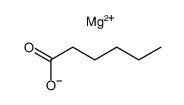 Dihexanoic acid magnesium salt structure