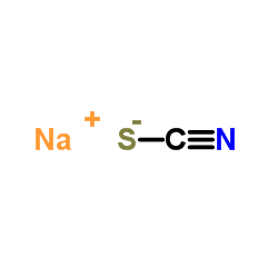 Sodium thiocyanate Structure