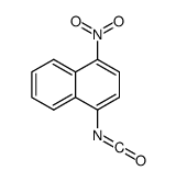 1-isocyanato-4-nitronaphthalene Structure