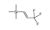 (E)-Trimethyl(3,3,3-trifluoro-1-propenyl)silane Structure