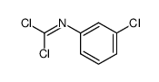 N-m-Chlorphenylcarbonimidoyldichlorid结构式