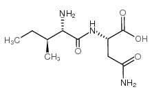 H-Ile-Asn-OH structure