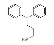 diphenyl(3-phosphanylpropyl)phosphane结构式