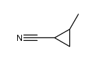 2-methylcyclopropanecarbonitrile结构式