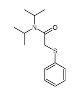 2-phenylsulfanyl-N,N-di(propan-2-yl)acetamide Structure