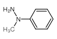 1-Methyl-1-phenylhydrazine Structure