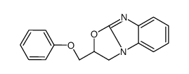 2-(phenoxymethyl)-1,2-dihydro-[1,3]oxazolo[3,2-a]benzimidazole结构式