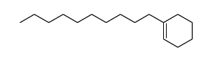 1-Decylcyclohexene Structure