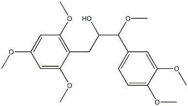 β,3,4-Trimethoxy-α-[(2,4,6-trimethoxyphenyl)methyl]benzeneethanol picture