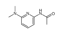 N-(6-dimethylamino-pyridin-2-yl)-acetamide Structure