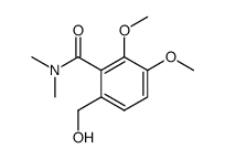 6-hydroxymethyl-2,3-dimethoxy-benzoic acid dimethylamide Structure