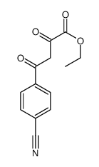 Ethyl 4-(4-cyanophenyl)-2,4-dioxobutanoate picture