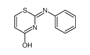 2-anilino-1,3-thiazin-4-one结构式