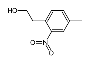 2-(4-methyl-2-nitrophenyl)ethanol结构式