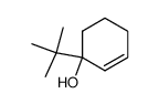 1-(tert-butyl)cyclohex-2-en-1-ol结构式