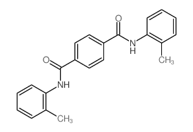 1,4-Benzenedicarboxamide,N1,N4-bis(2-methylphenyl)- Structure