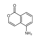 5-氨基-1H-异苯并吡喃-1-酮结构式