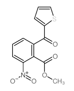 methyl 2-nitro-6-(thiophene-2-carbonyl)benzoate structure