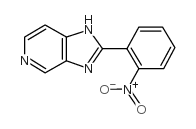 2-(2-Nitrophenyl)-1H-imidazo(4,5-c)pyridine结构式