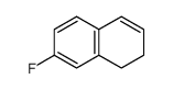 Naphthalene, 7-fluoro-1,2-dihydro- (9CI)结构式