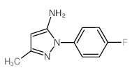 1-(4-FLUOROPHENYL)-3-METHYL-1H-PYRAZOL-5-AMINE picture