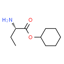 Butanoic acid, 2-amino-, cyclohexyl ester, (S)- (9CI)结构式