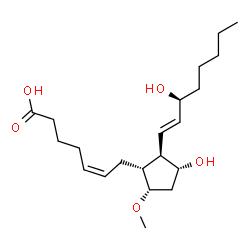 prostaglandin F2alpha 9-methyl ether structure