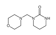 1-morpholinomethyl-tetrahydro-1(1H)-pyrimidinone structure