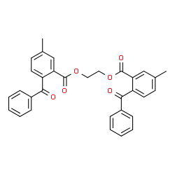 1,2-ethylene 2-benzoyl-5-methylbenzoate结构式