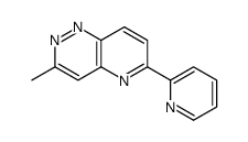 3-methyl-6-pyridin-2-ylpyrido[3,2-c]pyridazine结构式