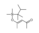 4-[2,3-dimethylbutan-2-yl(dimethyl)silyl]oxypent-3-en-2-one Structure