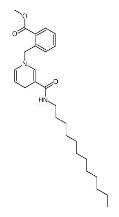 N3-dodecyl-1-(2'-methoxycarbonylbenzyl)-1,4-dihydronicotinamide Structure