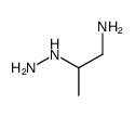 2-hydrazinylpropan-1-amine结构式