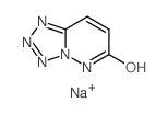 1,2,7,8,9-pentazabicyclo[4.3.0]nona-4,6,8-trien-3-one Structure