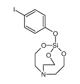 2,8,9-Trioxa-5-aza-1-silabicyclo[3.3.3]undecane, 1-(4-iodophenoxy)结构式