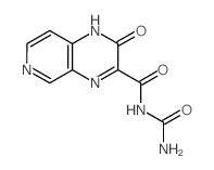 N-carbamoyl-9-oxo-4,7,10-triazabicyclo[4.4.0]deca-2,4,7,11-tetraene-8-carboxamide Structure