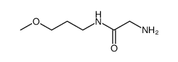 Acetamide, 2-amino-N-(3-methoxypropyl)-结构式