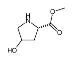 trans-4-hydroxy-L-proline methyl ester Structure