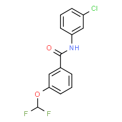 Benzamide, N-(3-chlorophenyl)-3-(difluoromethoxy)-图片