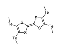 4,5,4',5'-Tetrakis-methyltellanyl-[2,2']bi[[1,3]dithiolylidene] Structure