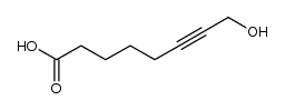 8-hydroxyoct-6-ynoic acid结构式